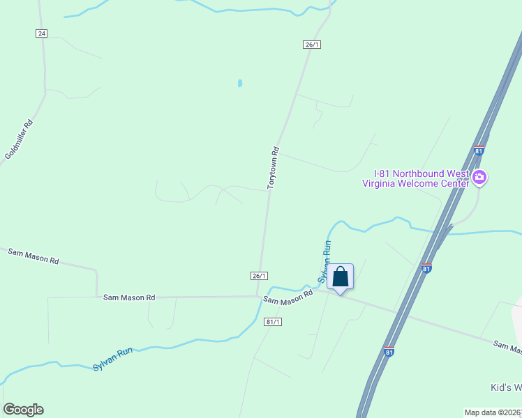 map of restaurants, bars, coffee shops, grocery stores, and more near 269 Torytown Road in Bunker Hill