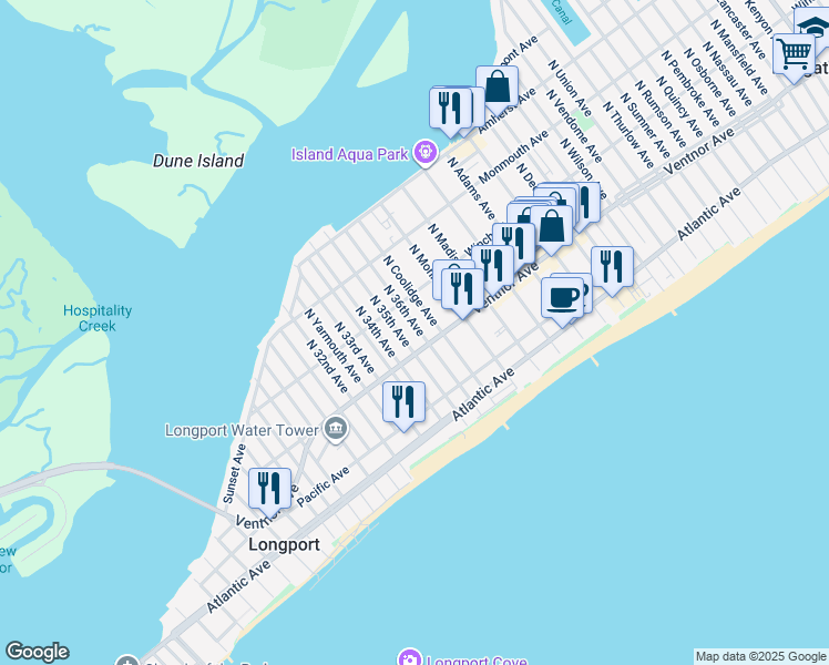 8 North 36th Avenue, Longport NJ Walk Score