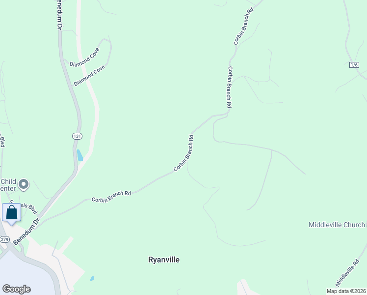 map of restaurants, bars, coffee shops, grocery stores, and more near 481 Corbin Branch Rd in Bridgeport