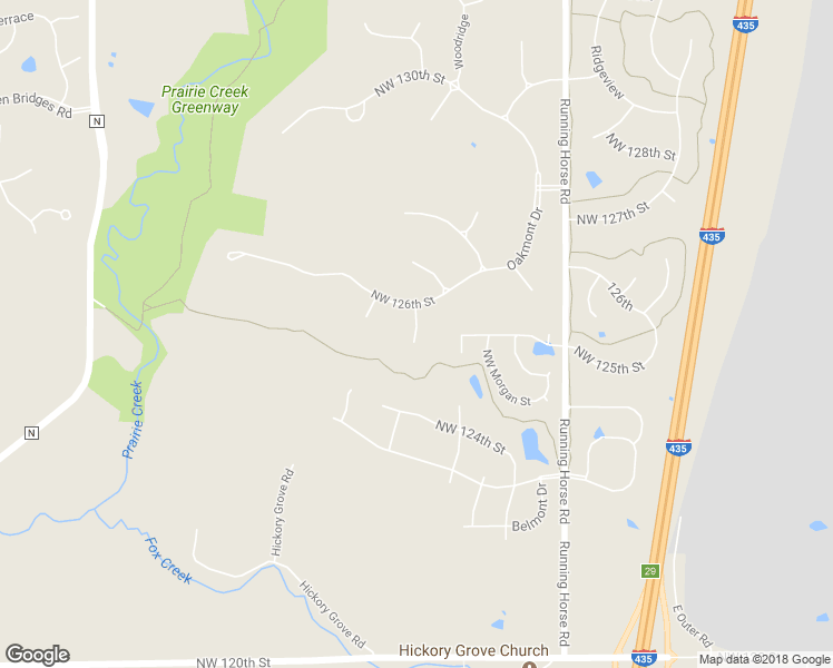 map of restaurants, bars, coffee shops, grocery stores, and more near 12560 Northwest Oak Grove Lane in Platte City