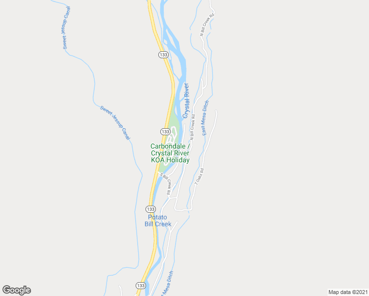 map of restaurants, bars, coffee shops, grocery stores, and more near 160 Riverside Road in Carbondale