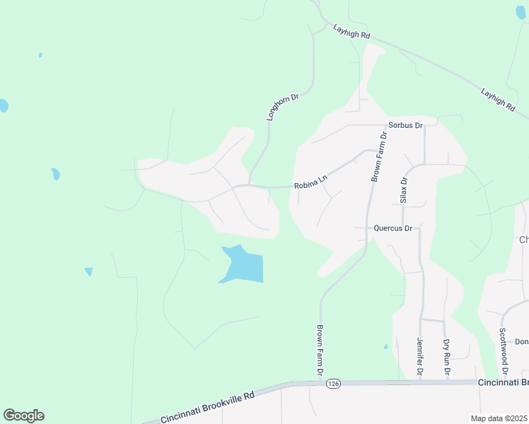 map of restaurants, bars, coffee shops, grocery stores, and more near 3927 Fox Den Court in Hamilton