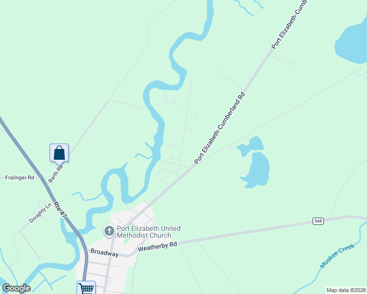 map of restaurants, bars, coffee shops, grocery stores, and more near 17 Stage Road in Millville