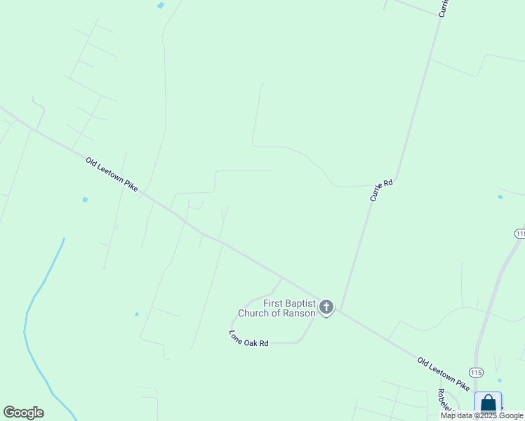 map of restaurants, bars, coffee shops, grocery stores, and more near in Ranson