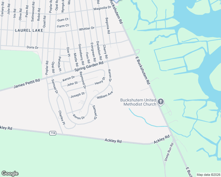 map of restaurants, bars, coffee shops, grocery stores, and more near 7446 Keron Drive in Millville