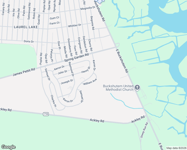map of restaurants, bars, coffee shops, grocery stores, and more near 7446 Keron Drive in Millville