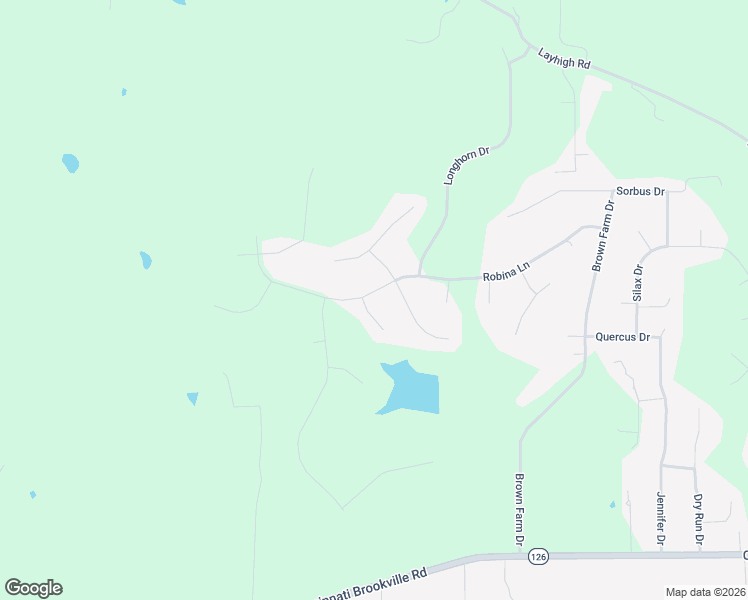 map of restaurants, bars, coffee shops, grocery stores, and more near 3283 Robina Lane in Hamilton