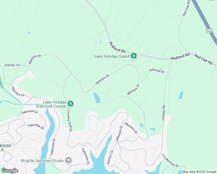 map of restaurants, bars, coffee shops, grocery stores, and more near 233 Fairway Circle in Cross Junction