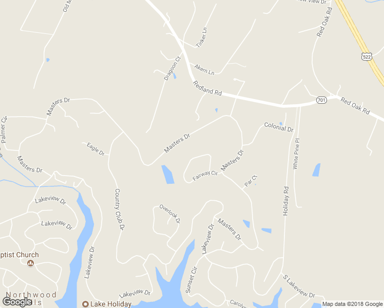 map of restaurants, bars, coffee shops, grocery stores, and more near 233 Fairway Circle in Cross Junction