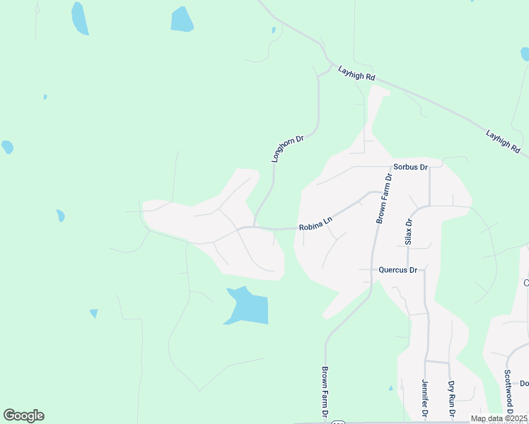 map of restaurants, bars, coffee shops, grocery stores, and more near 3846 Longhorn Drive in Hamilton