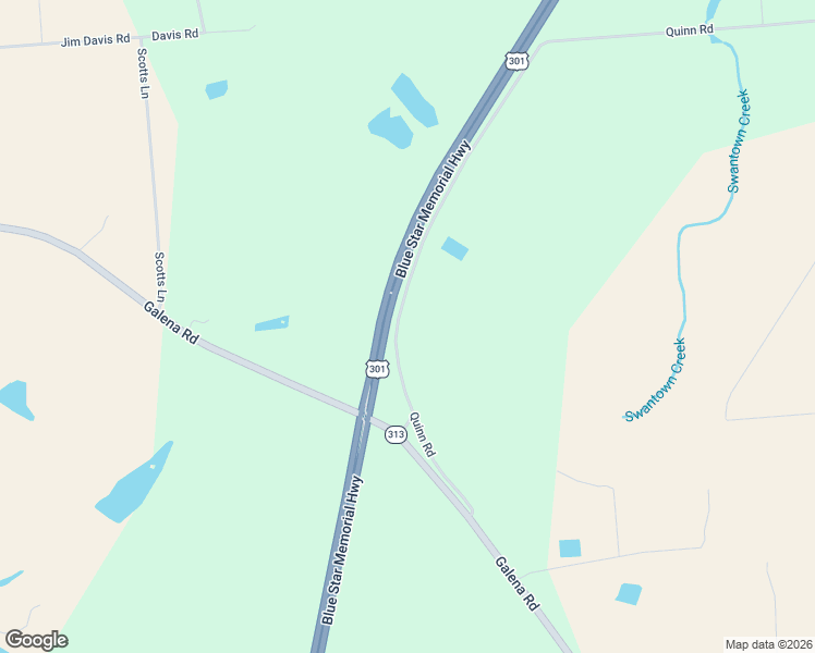 map of restaurants, bars, coffee shops, grocery stores, and more near 32287 Quinn Road in Massey