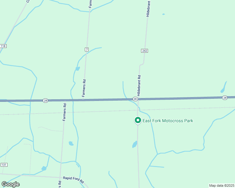 map of restaurants, bars, coffee shops, grocery stores, and more near 8729 Ohio 28 in New Vienna