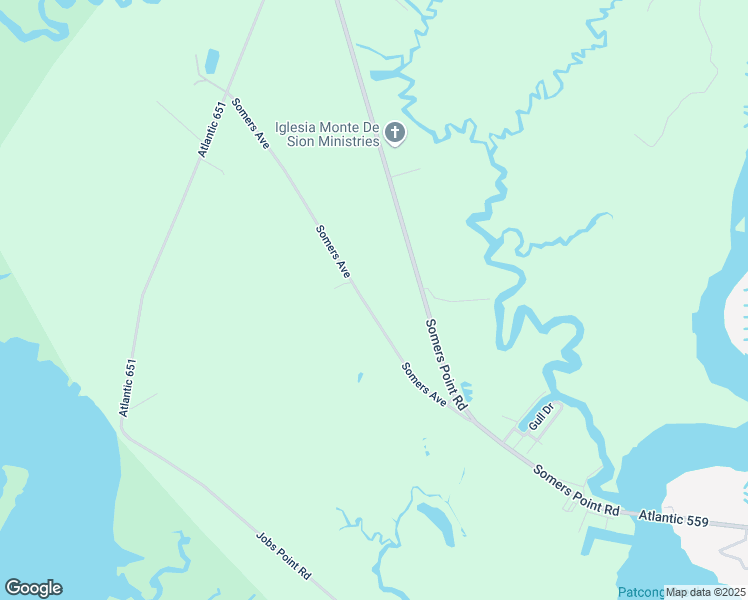 map of restaurants, bars, coffee shops, grocery stores, and more near 62 Somers Avenue in Egg Harbor Township