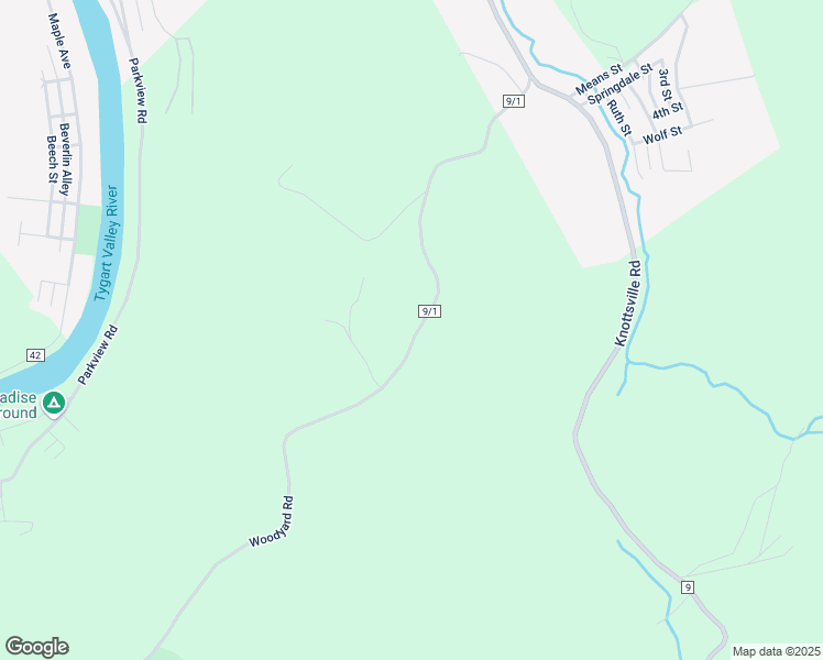 map of restaurants, bars, coffee shops, grocery stores, and more near 670 Woodyard Road in Grafton