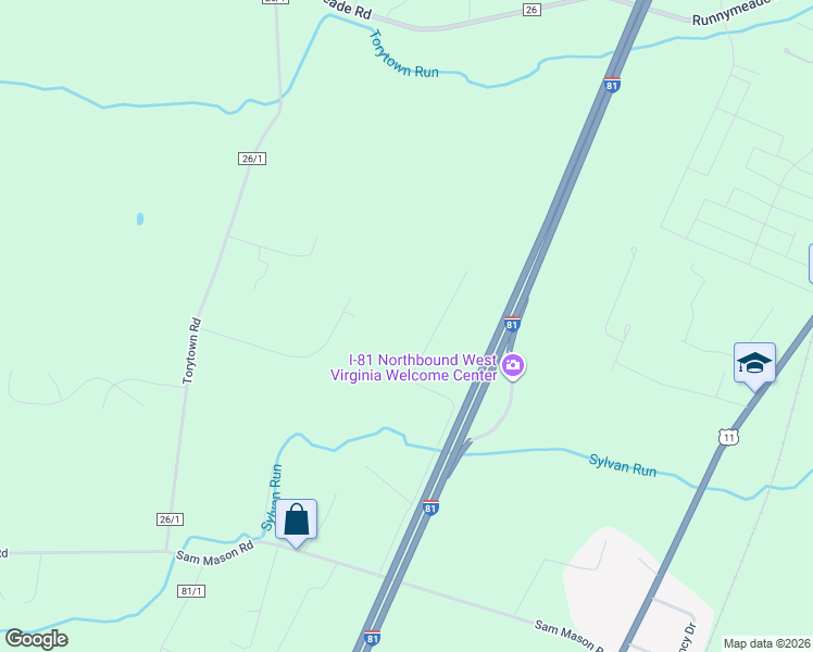 map of restaurants, bars, coffee shops, grocery stores, and more near 607 Zodiac Lane in Bunker Hill