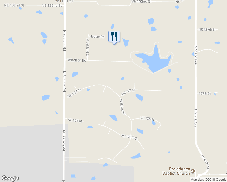 map of restaurants, bars, coffee shops, grocery stores, and more near 7891 Northeast 127th Street in Kansas City