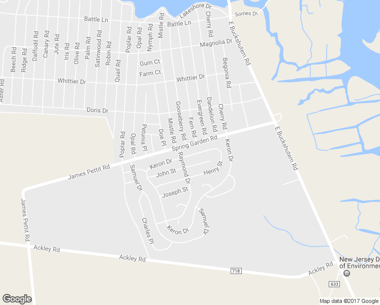 map of restaurants, bars, coffee shops, grocery stores, and more near 7919 Henry Street in Millville