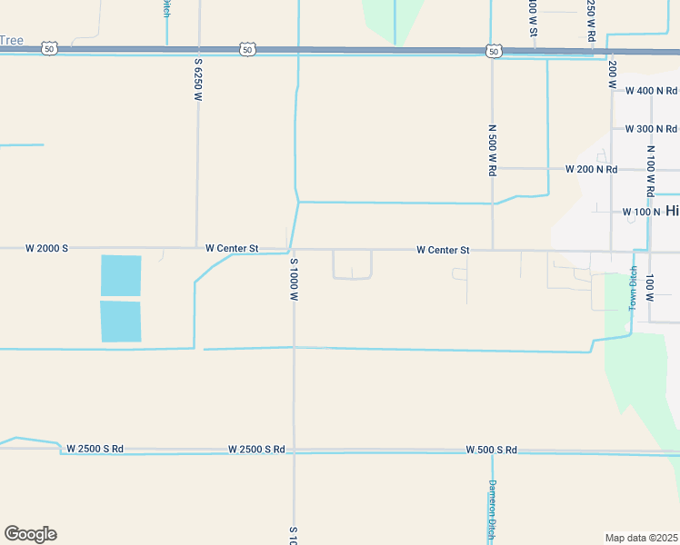 map of restaurants, bars, coffee shops, grocery stores, and more near 75 South 830 West Road in Hinckley