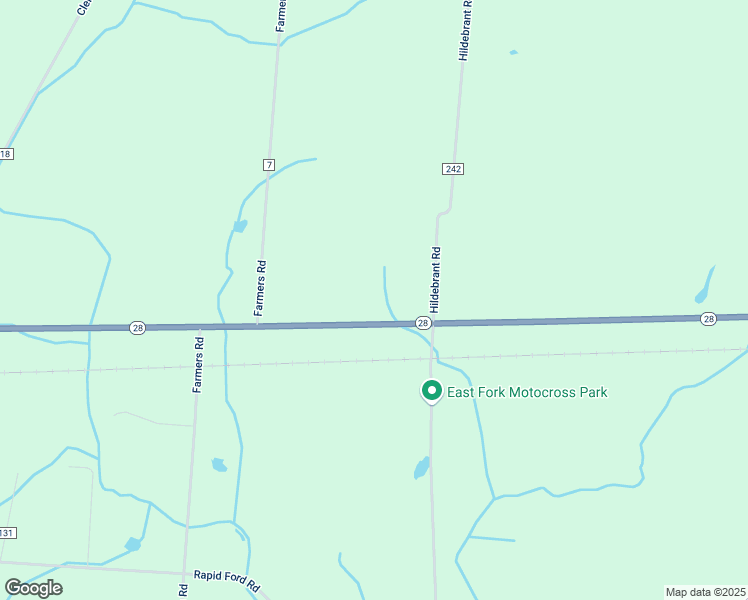 map of restaurants, bars, coffee shops, grocery stores, and more near 8729 Ohio 28 in New Vienna