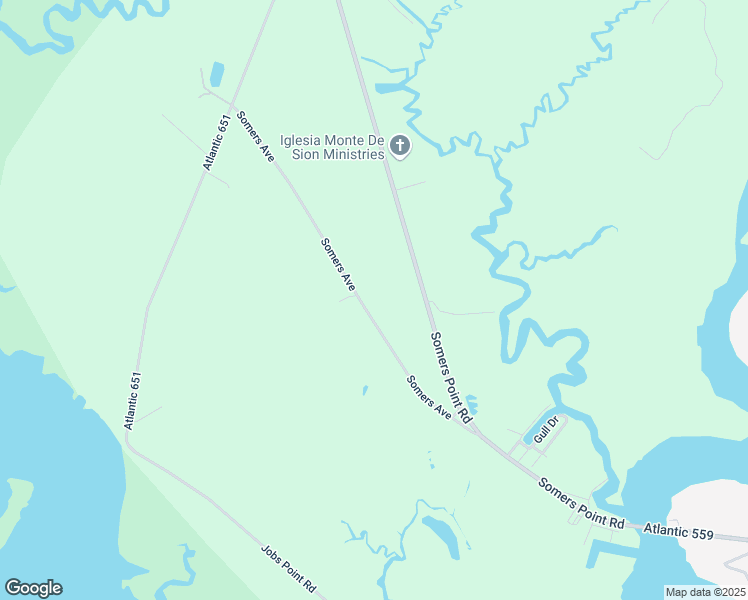 map of restaurants, bars, coffee shops, grocery stores, and more near 62 Somers Avenue in Egg Harbor Township