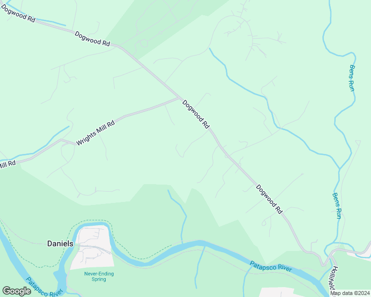 map of restaurants, bars, coffee shops, grocery stores, and more near 8523 Dogwood Road in Baltimore County