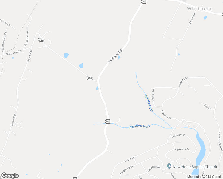 map of restaurants, bars, coffee shops, grocery stores, and more near 2026 Whitacre Road in Cross Junction