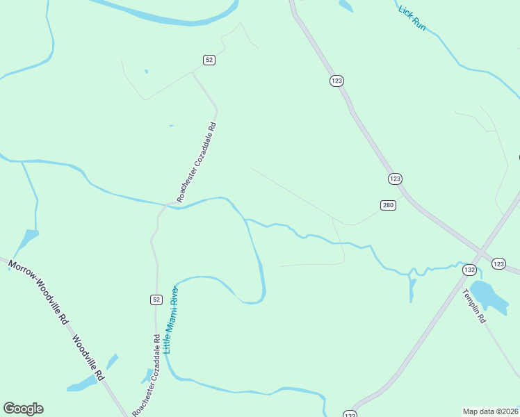 map of restaurants, bars, coffee shops, grocery stores, and more near 6951 Blackhawk Drive in Morrow