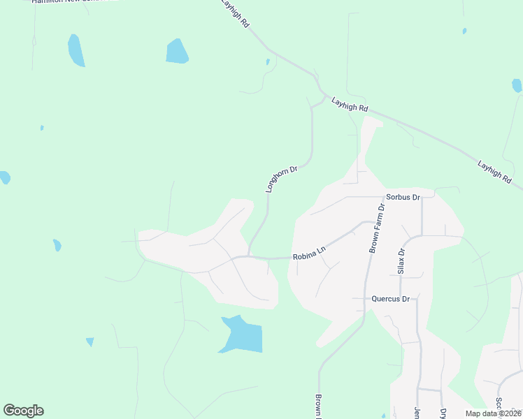 map of restaurants, bars, coffee shops, grocery stores, and more near 3787 Longhorn Dr in Hamilton