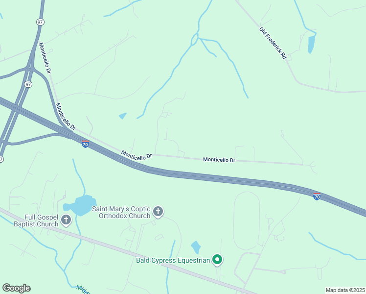 map of restaurants, bars, coffee shops, grocery stores, and more near 14088 Barbara Circle in Cooksville