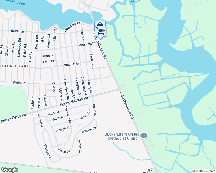 map of restaurants, bars, coffee shops, grocery stores, and more near 8111 Doris Drive in Millville