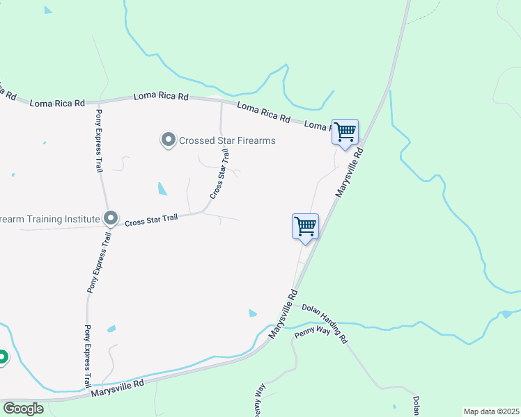 map of restaurants, bars, coffee shops, grocery stores, and more near 7070 Cross Star Trail in Marysville