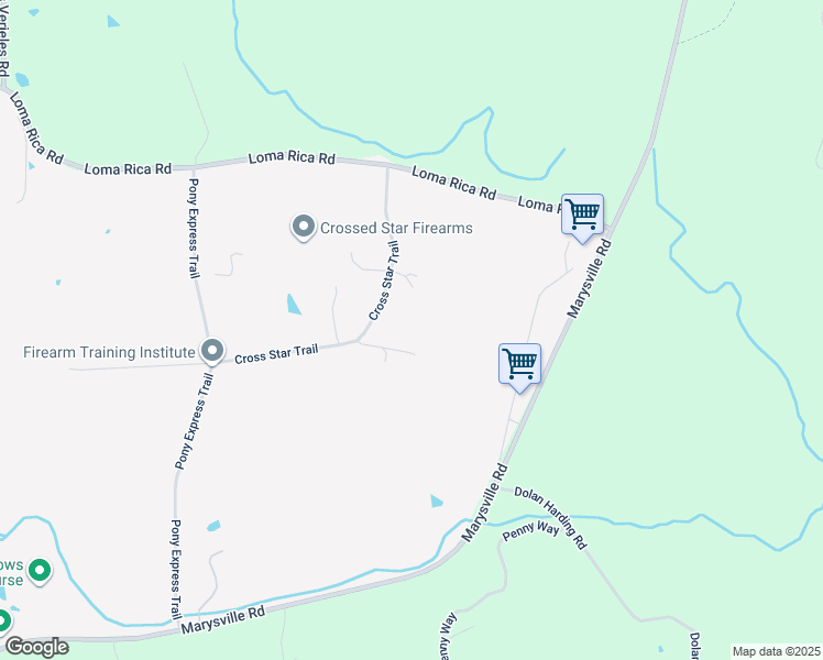 map of restaurants, bars, coffee shops, grocery stores, and more near 7070 Cross Star Trail in Marysville