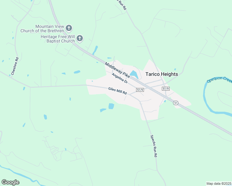 map of restaurants, bars, coffee shops, grocery stores, and more near 2770 Giles Mill Road in Berkeley County
