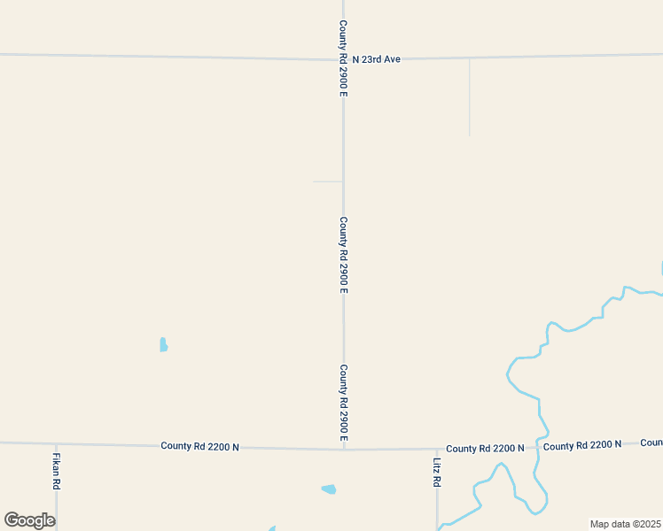 map of restaurants, bars, coffee shops, grocery stores, and more near 22193 County Road 2900 East in Pana