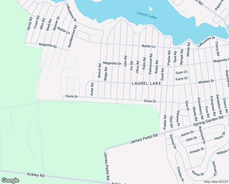 map of restaurants, bars, coffee shops, grocery stores, and more near 404 Daffodil Road in Millville