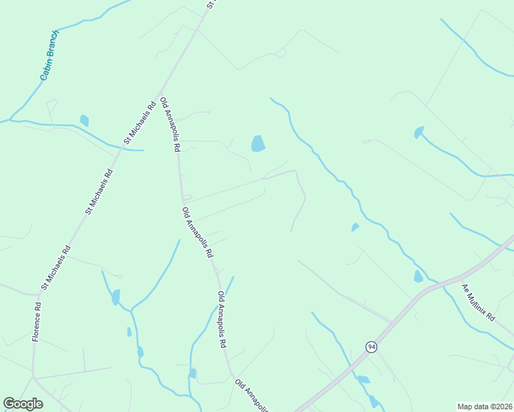 map of restaurants, bars, coffee shops, grocery stores, and more near 1625 Old Annapolis Road in Woodbine