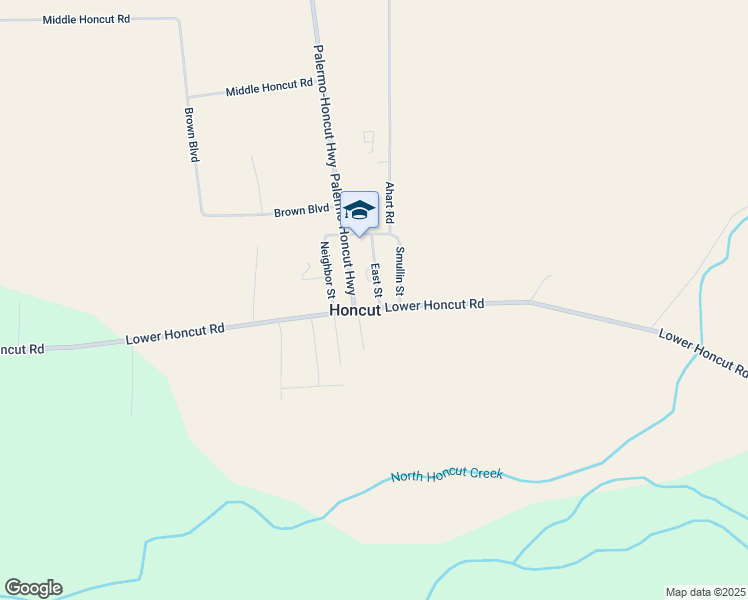 map of restaurants, bars, coffee shops, grocery stores, and more near 1355 Lower Honcut Road in Oroville