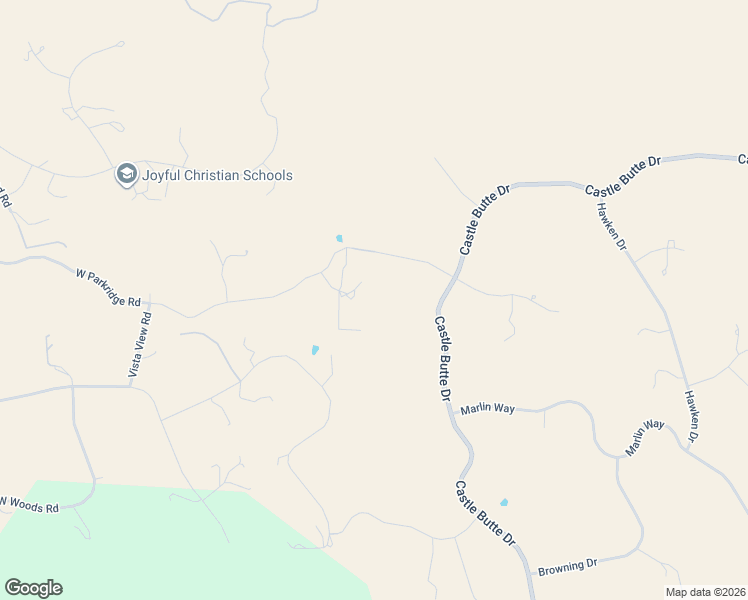 map of restaurants, bars, coffee shops, grocery stores, and more near 2938 Ballard Court in Castle Rock