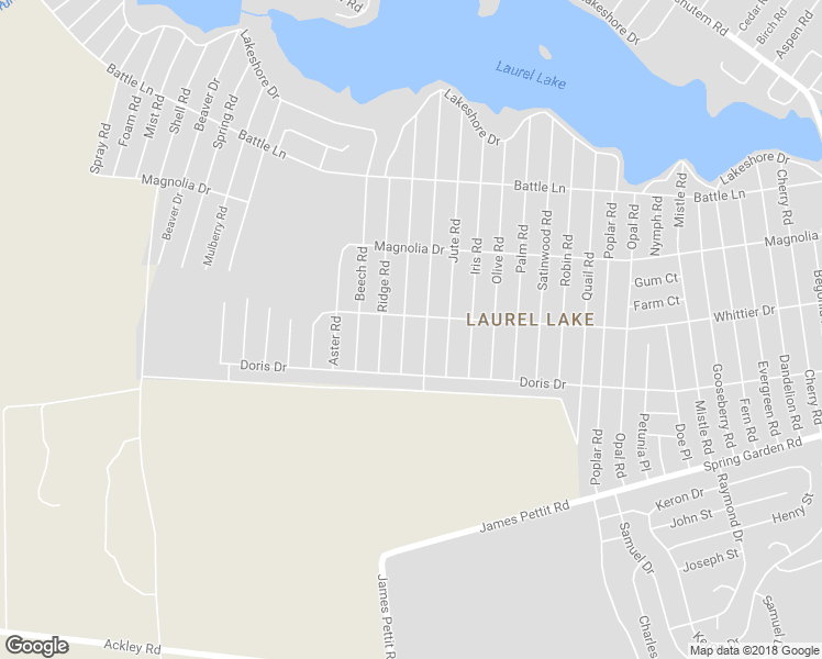 map of restaurants, bars, coffee shops, grocery stores, and more near 404 Daffodil Road in Millville