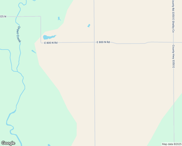 map of restaurants, bars, coffee shops, grocery stores, and more near 769 North 3275 East Road in Stewardson