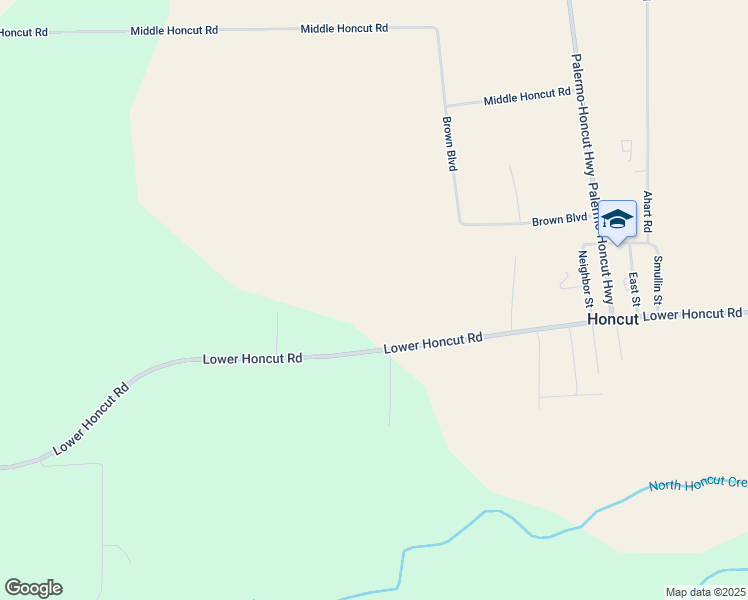 map of restaurants, bars, coffee shops, grocery stores, and more near 1075 Lower Honcut Road in Oroville