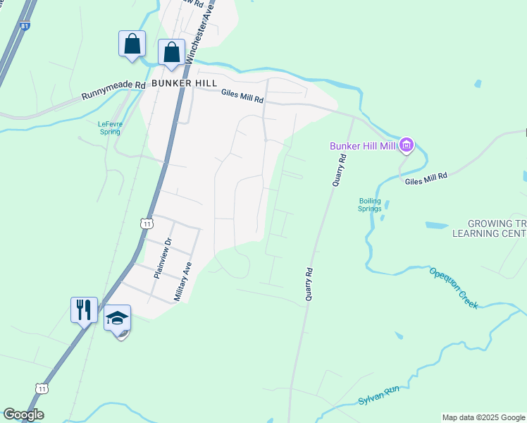 map of restaurants, bars, coffee shops, grocery stores, and more near 351 Mcwharton Way in Berkeley County
