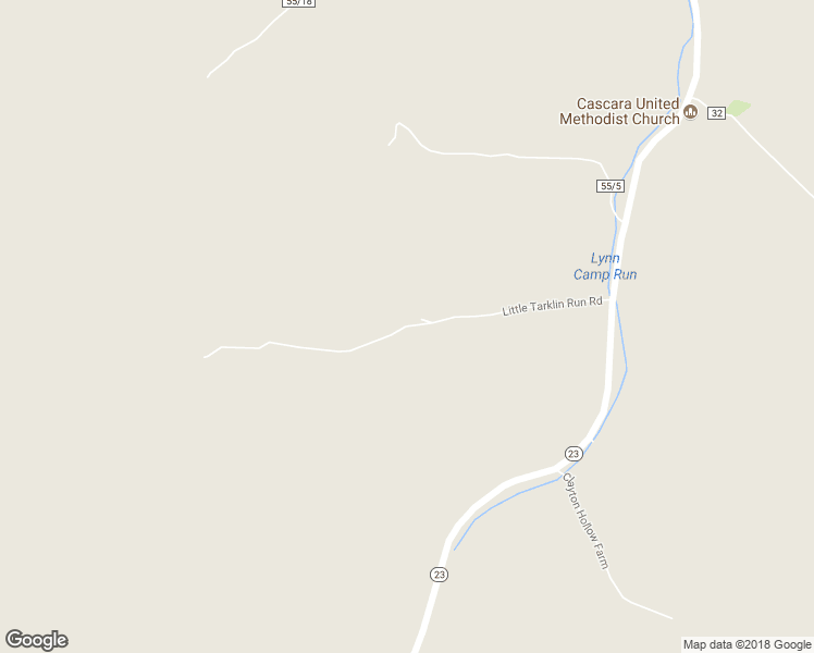 map of restaurants, bars, coffee shops, grocery stores, and more near Little Tarklin Run Road in Salem