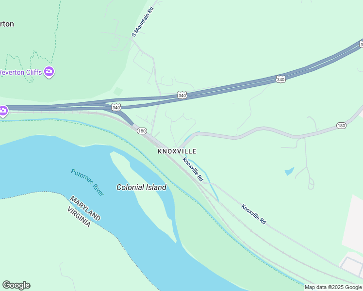 map of restaurants, bars, coffee shops, grocery stores, and more near 206 Jefferson Pike in Knoxville