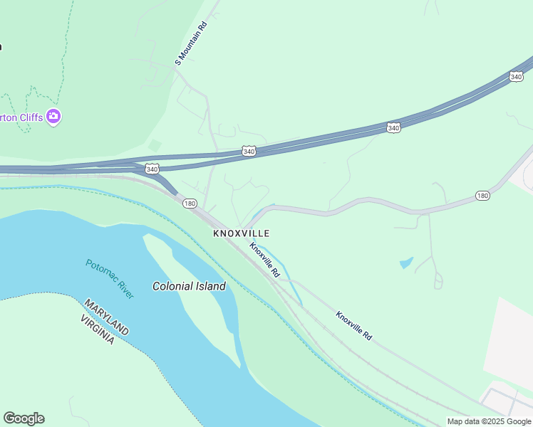 map of restaurants, bars, coffee shops, grocery stores, and more near 223 Jefferson Pike in Knoxville