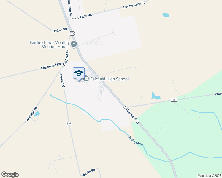 map of restaurants, bars, coffee shops, grocery stores, and more near 11643 South Fairfield Street in Leesburg