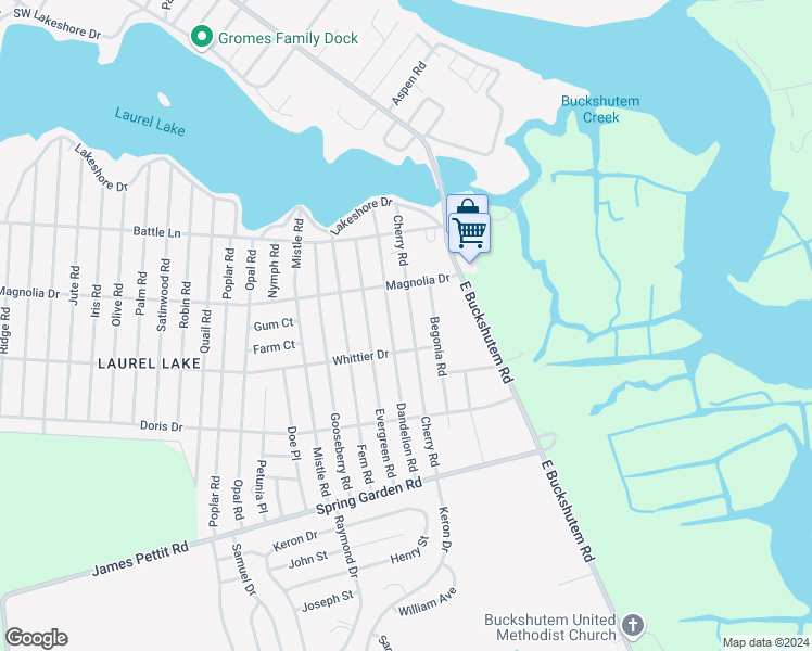 map of restaurants, bars, coffee shops, grocery stores, and more near 337 Cherry Road in Millville