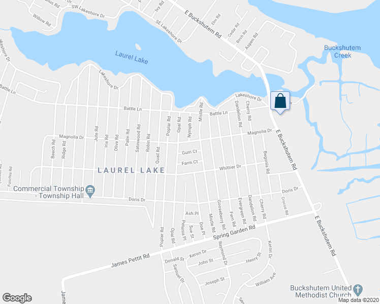 map of restaurants, bars, coffee shops, grocery stores, and more near 7125 Gum Court in Millville