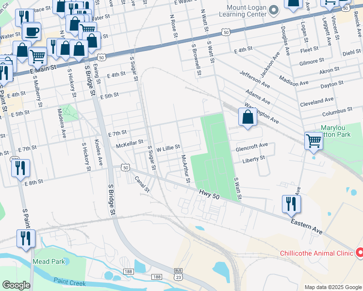 McArthur Street, Chillicothe OH Walk Score