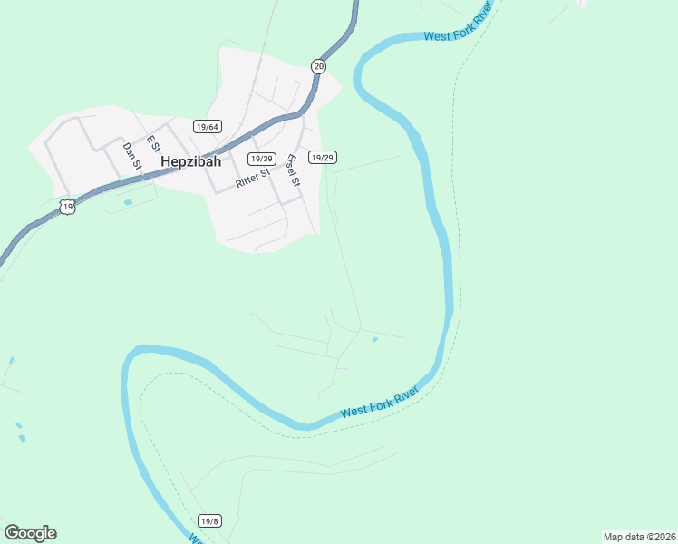 map of restaurants, bars, coffee shops, grocery stores, and more near 454 Farnum Road in Hepzibah